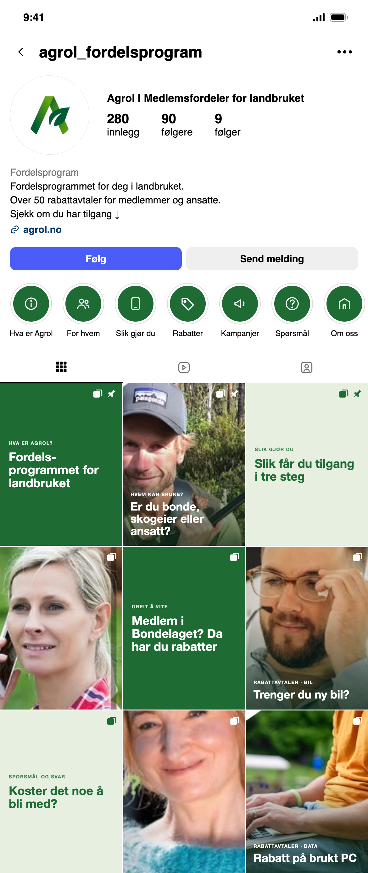 Eksempel på innlegg: Svar på spørsmål