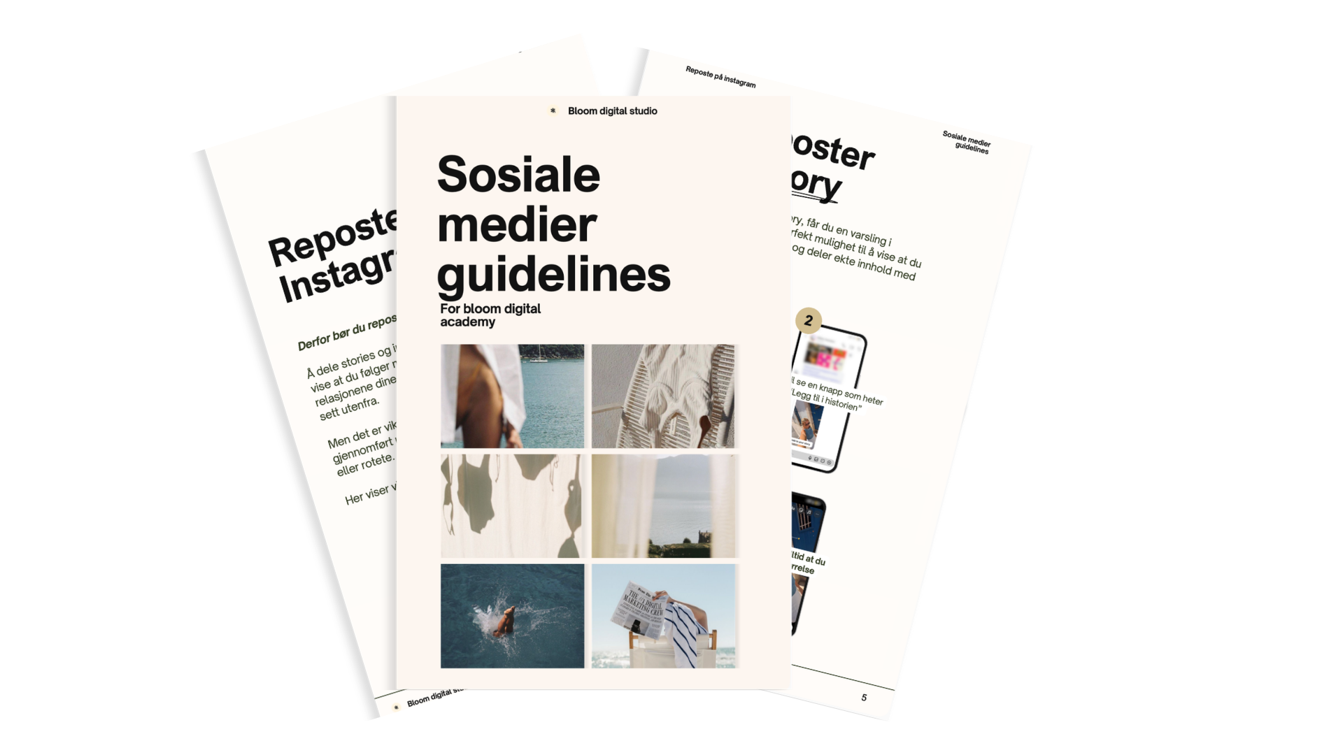 Forside av Social Media Guidelines