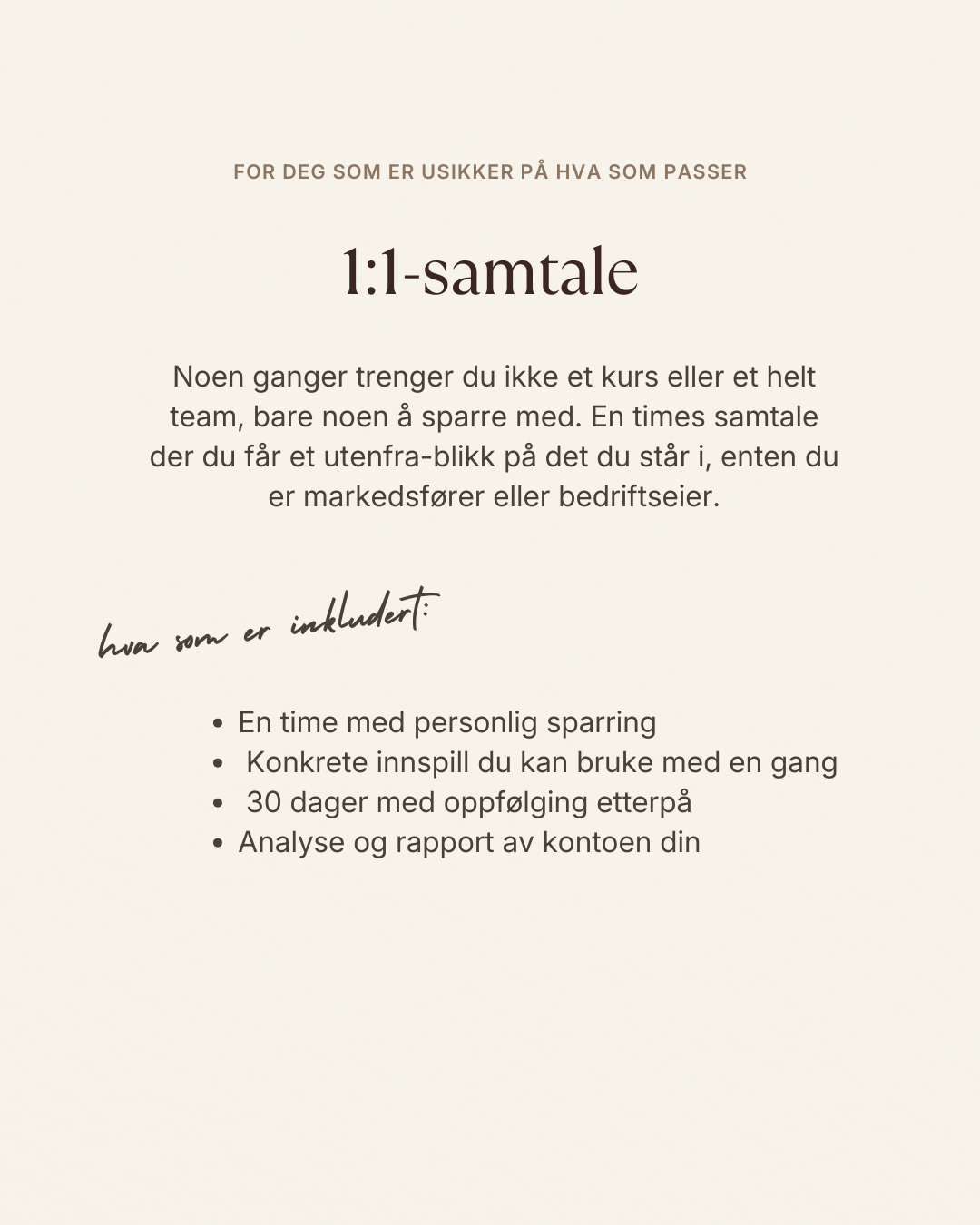 Eksempel på Instagram-innhold fra Hembre Digital